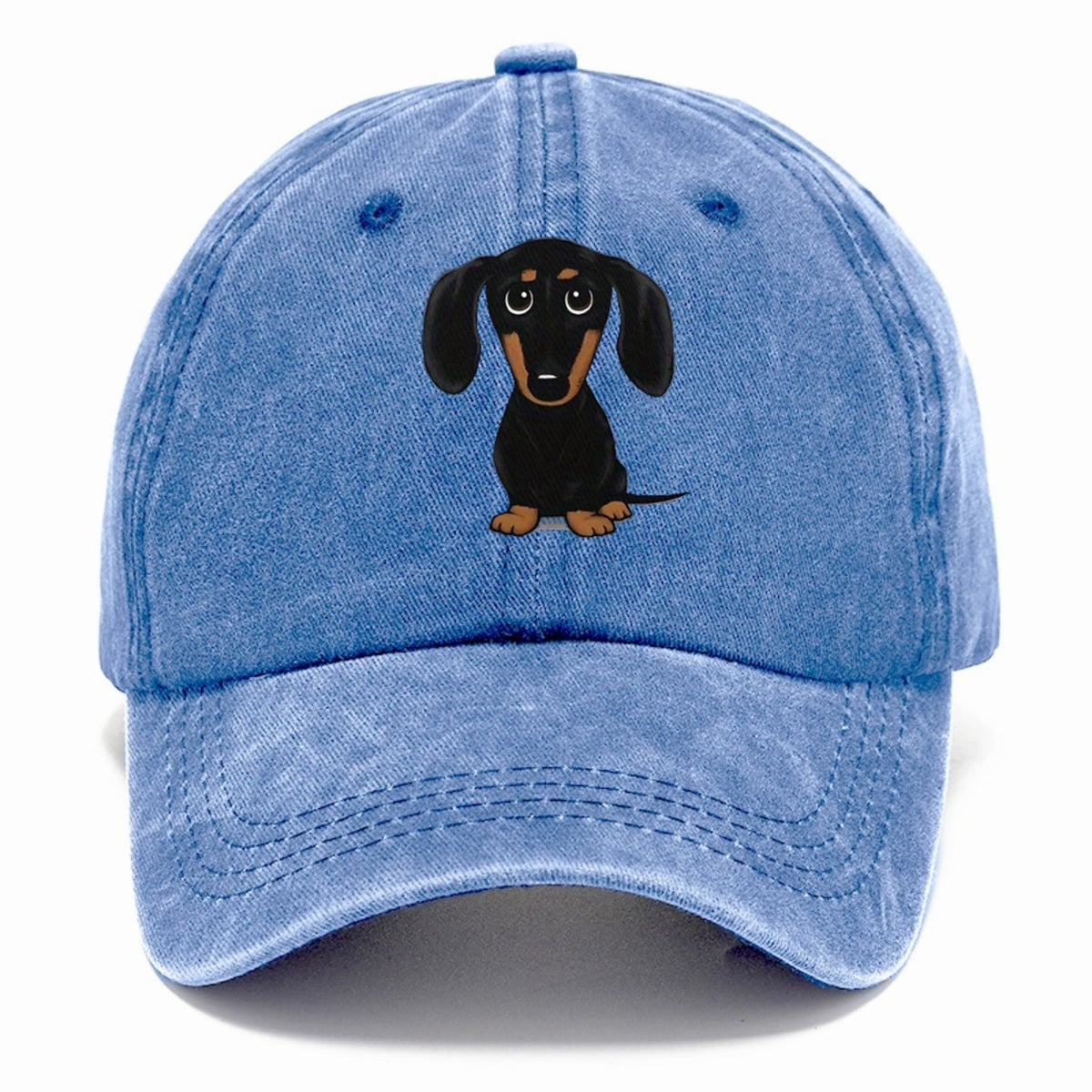 Κλασικό ρετρό καπέλο dachshund-GR