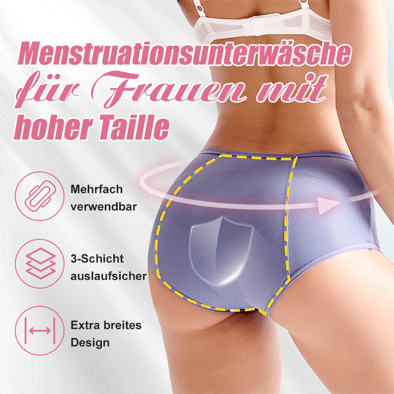(L-8XL)🌸Pirk 2, gauk 1 nemokamai🔥Moteriški aukšto juosmens nepralaidūs apatiniai👙-LT