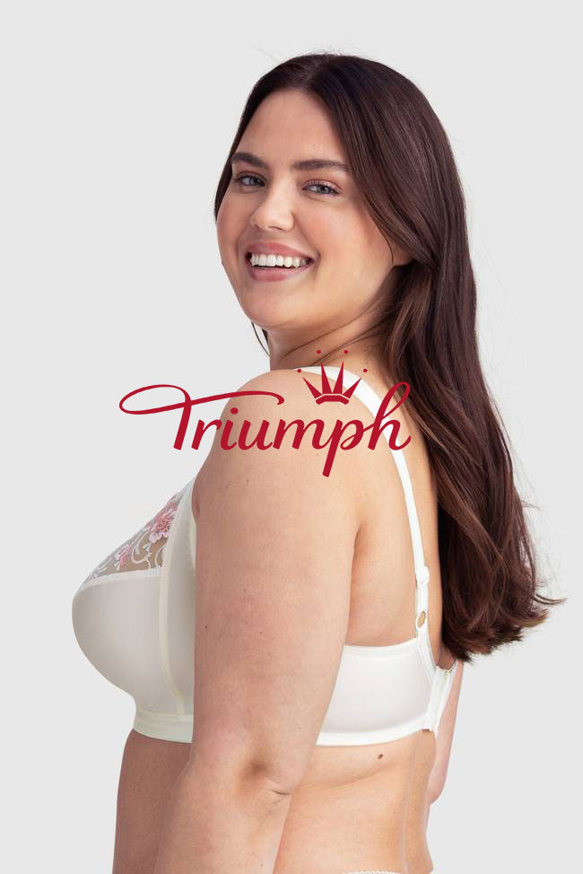 TRIUMPH - 3 ΤΕΜΑΧΙΑ (65A-120H) 💝 ΚΕΝΤΗΜΕΝΑ ΛΕΥΚΑ ΛΕΥΚΑ ΡΟΥΧΑ ✨-GR