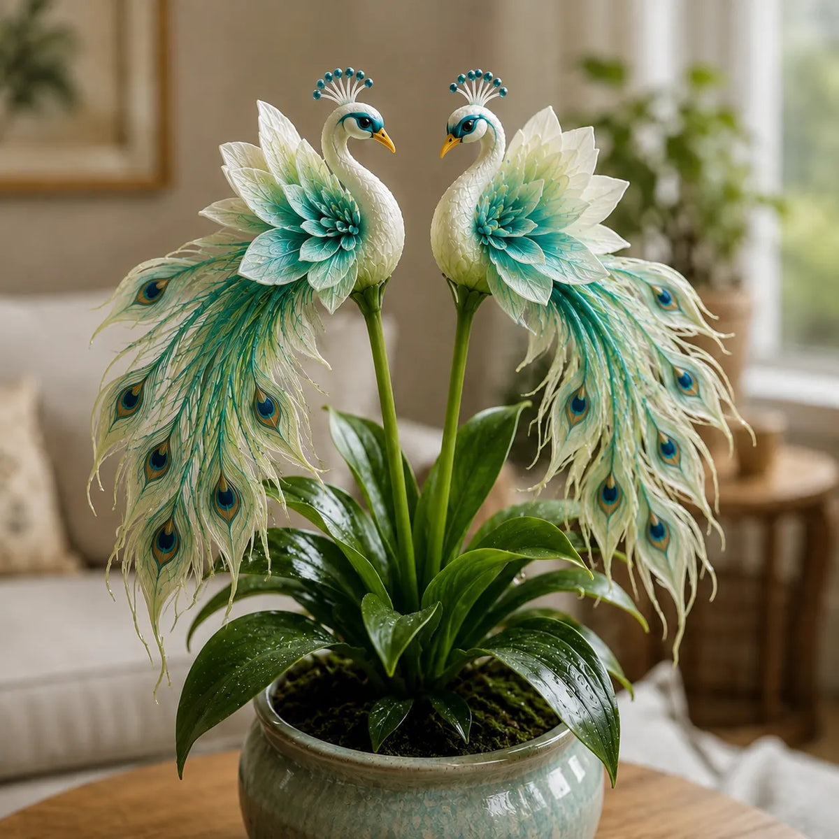 🦚 Čebulice orhidej Peacock – živi dragulj ✨-SI