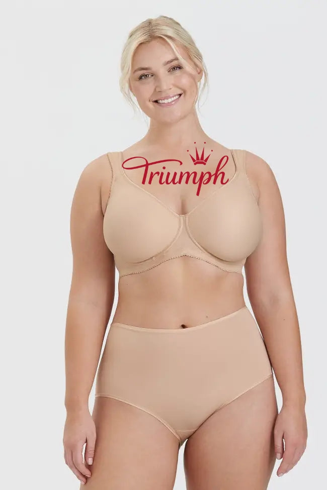 Triumph - (3 pakuotės) Paprasta pilno kaušelio push-up liemenėlė-LT