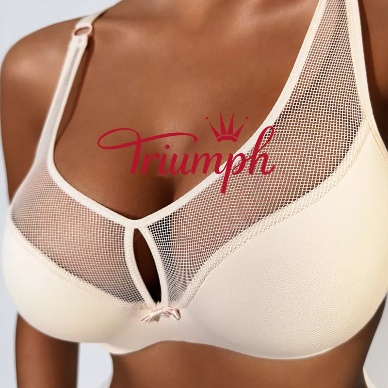 (Trijų dalių) besiūlė push-up liemenėlė-LT
