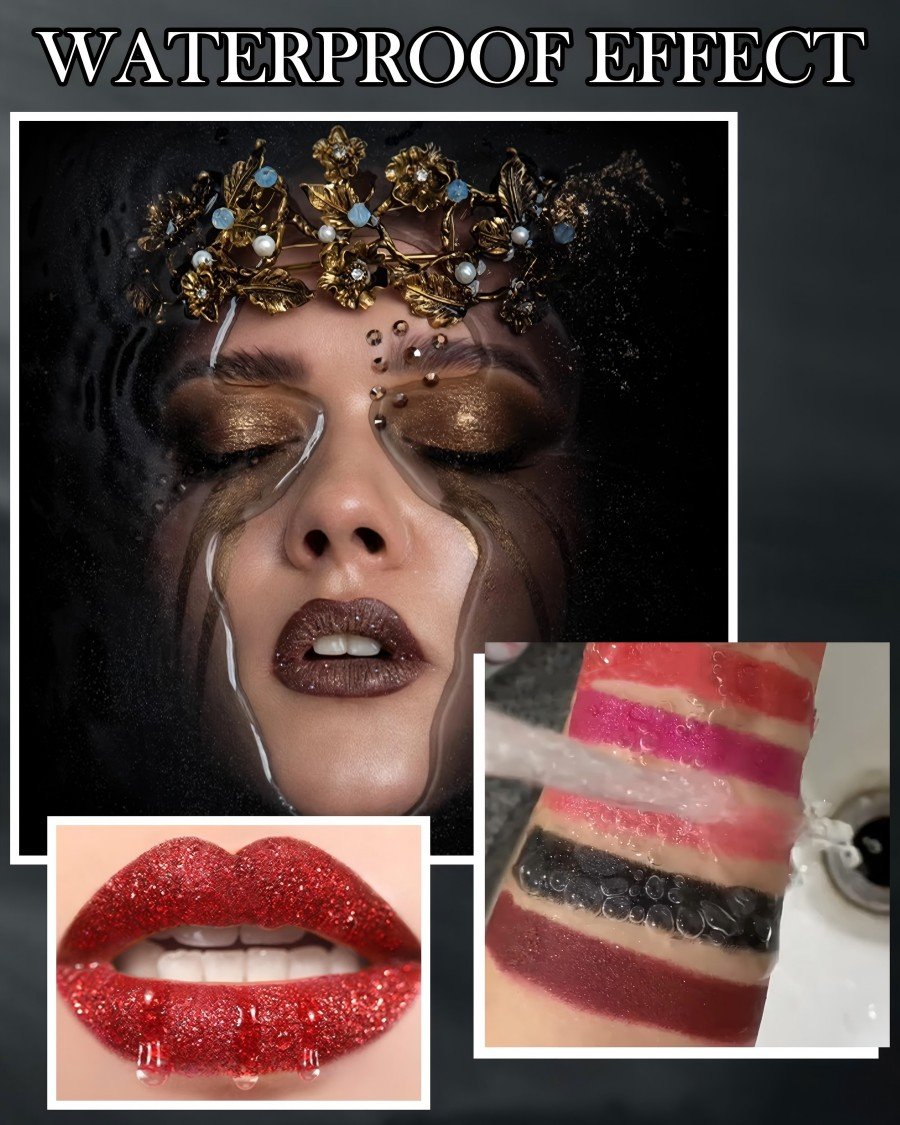 💥 Kupite 1 in dobite 1 brezplačno 💋 Vodoodporna šminka z bleščicami Diamond Lip Gloss 🥰🎁-SL
