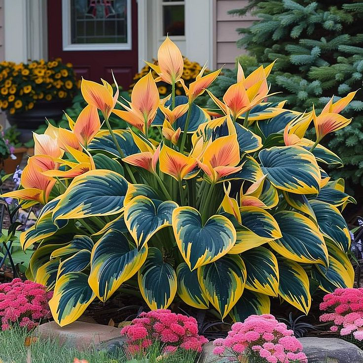 Hardy Beauty: Hosta Flowers Resistant to Shade and Cold-GR