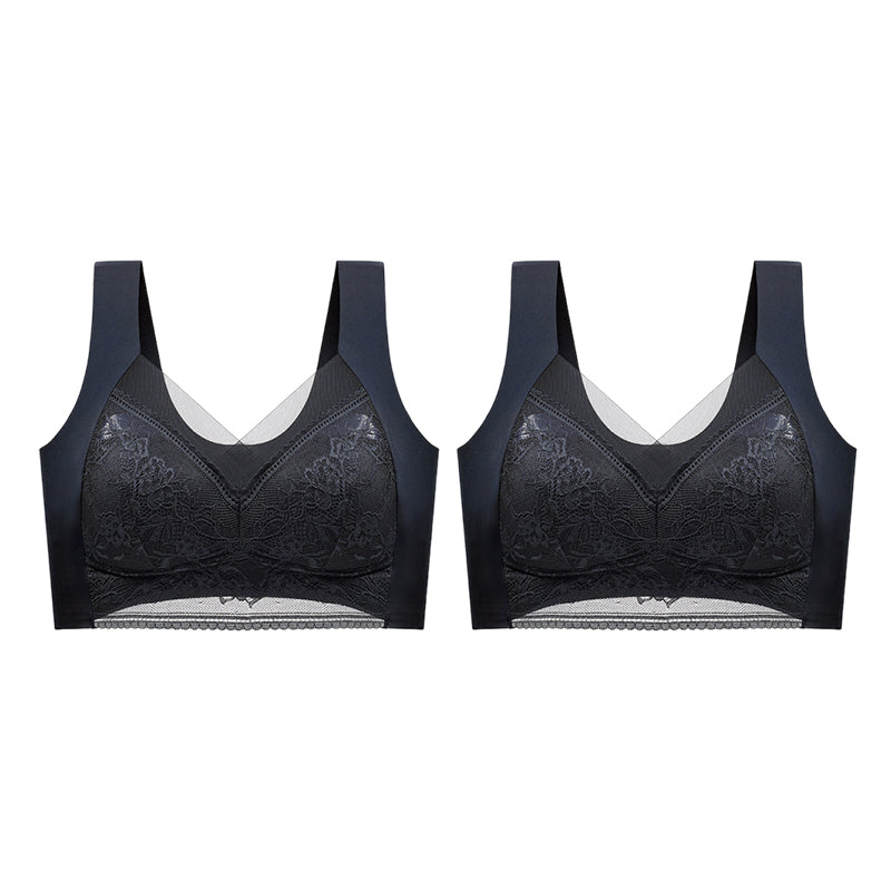 👙 Odličen udoben in mehak ženski nedrček iz čipke brez žice【✨1 + 1 gratis】-SL