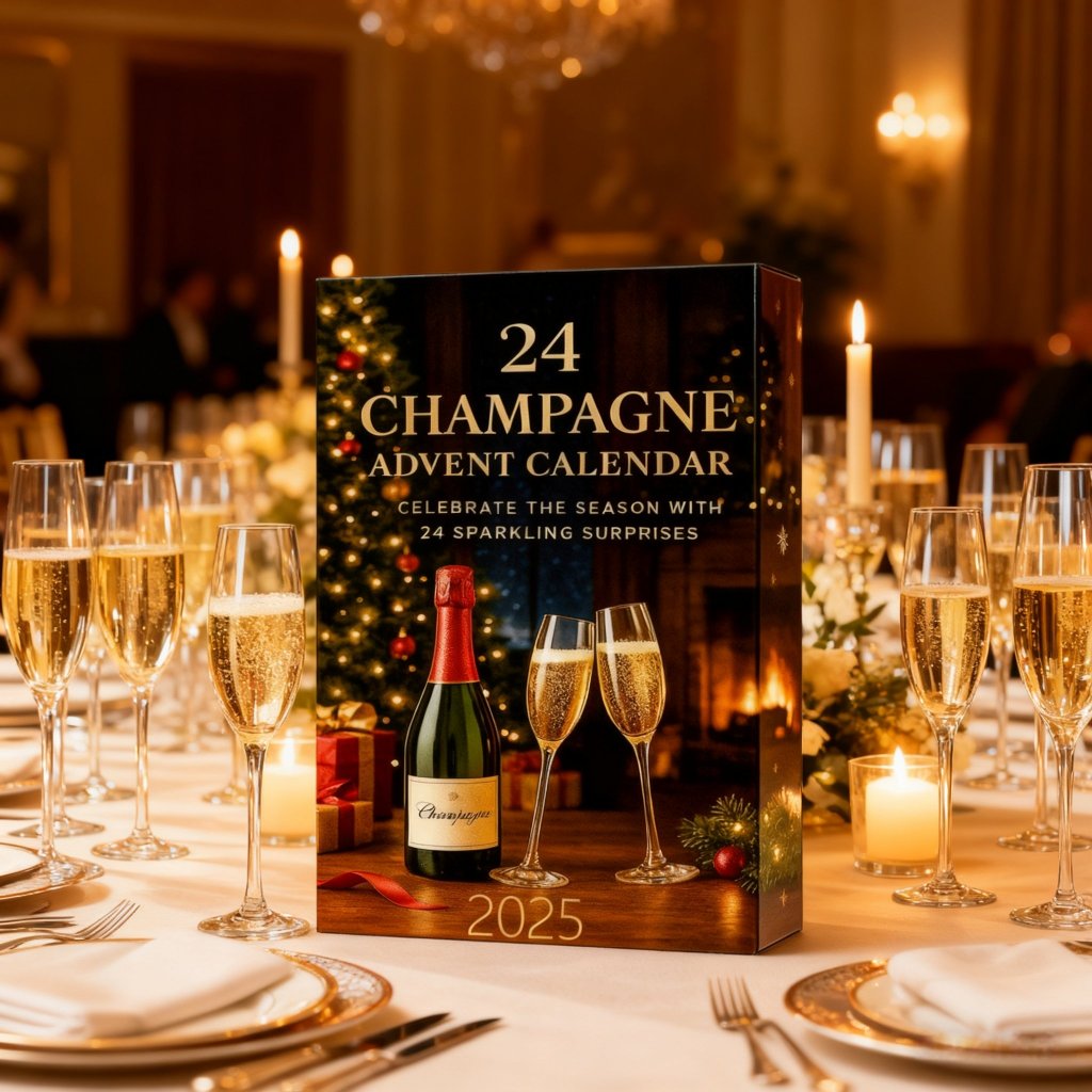 🔥Τελευταία μέρα έκπτωσης 50% - 🥂Ημερολόγιο Advent με σαμπάνια 2025🎄-GR