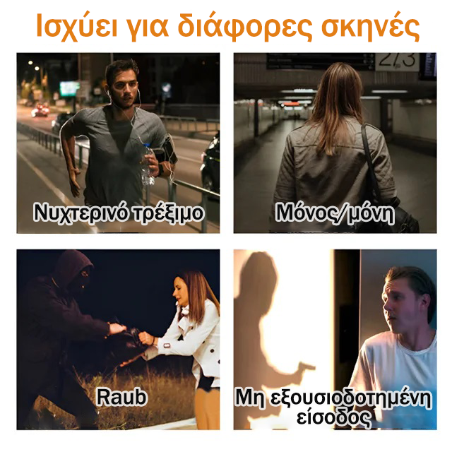 Μπρελόκ για δάχτυλα, εργαλείο αυτοάμυνας