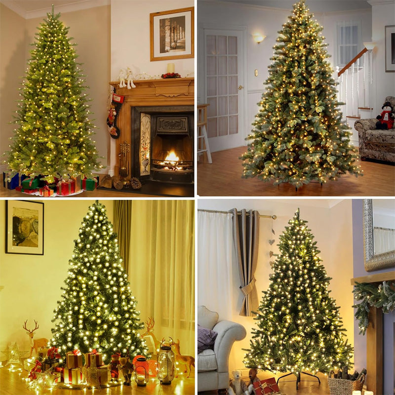 🎄 Φωτιστικό LED για χριστουγεννιάτικο δέντρο σε σχήμα πεντάκτινου αστεριού 🎄-GR