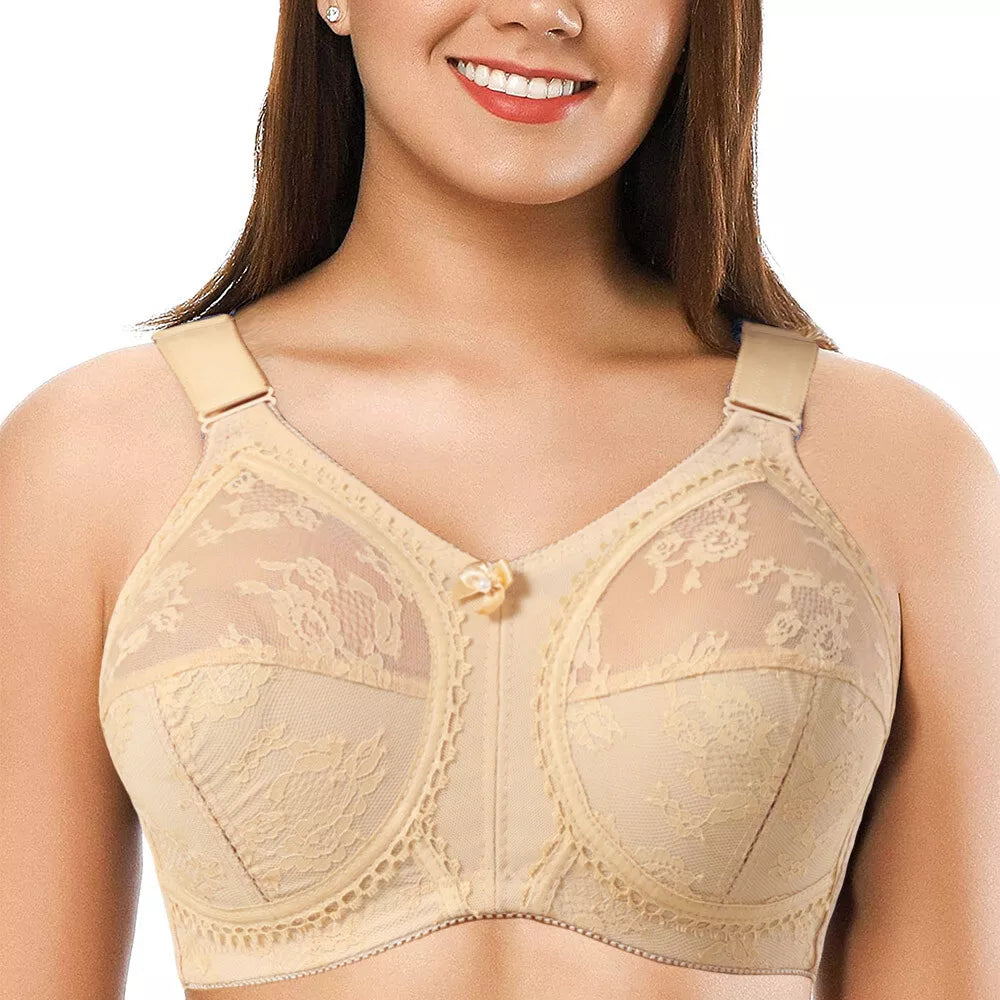 💖Triumph® 4-paket ✨Prozoren modrček brez pene za velike prsi-SI
